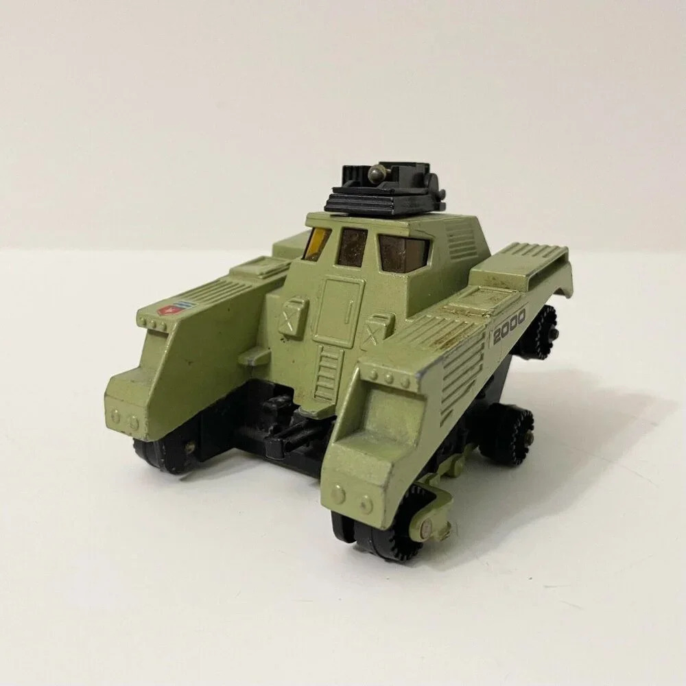 Vintage Matchbox 1977 Adventure 2000 Raider Command Tank Incomplete